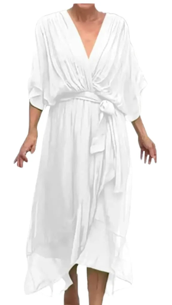 Vestido Cupshe C Crema T S