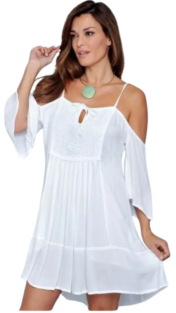 Vestido Cupshe C Crema T M