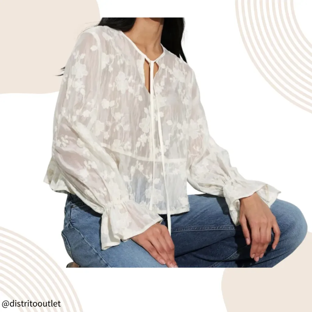 [210740] Crop Top Cupshe C Blanco T XL