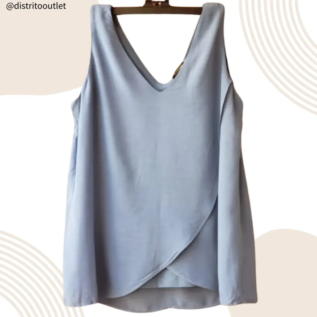 [210770] Blusa Cupshe C Azul T XL