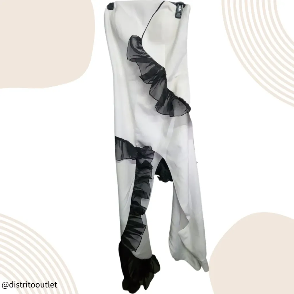 [210819] Vestido C Blanco Negro T M