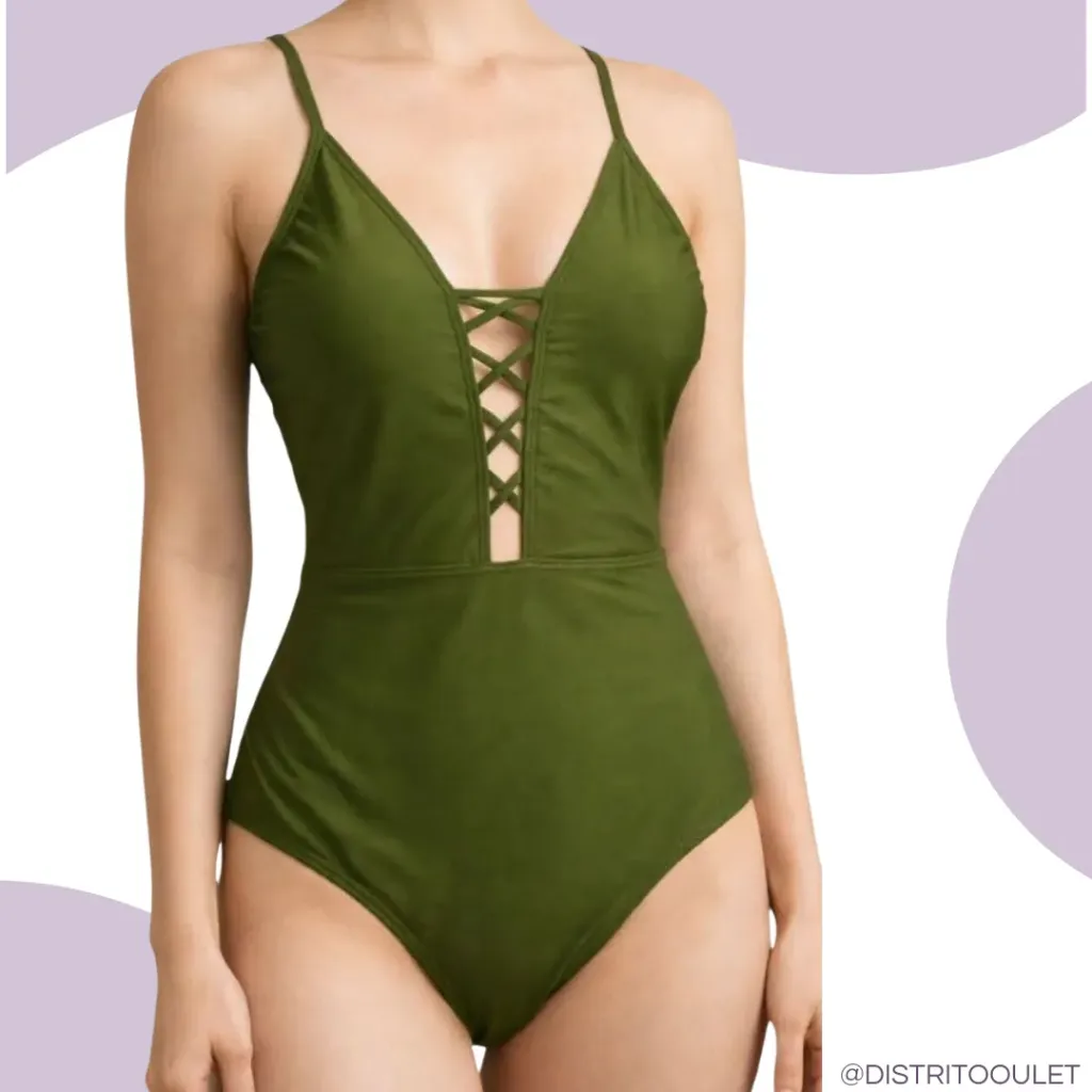 Traje de Baño 1Pz No Boundaries C Verde T XS