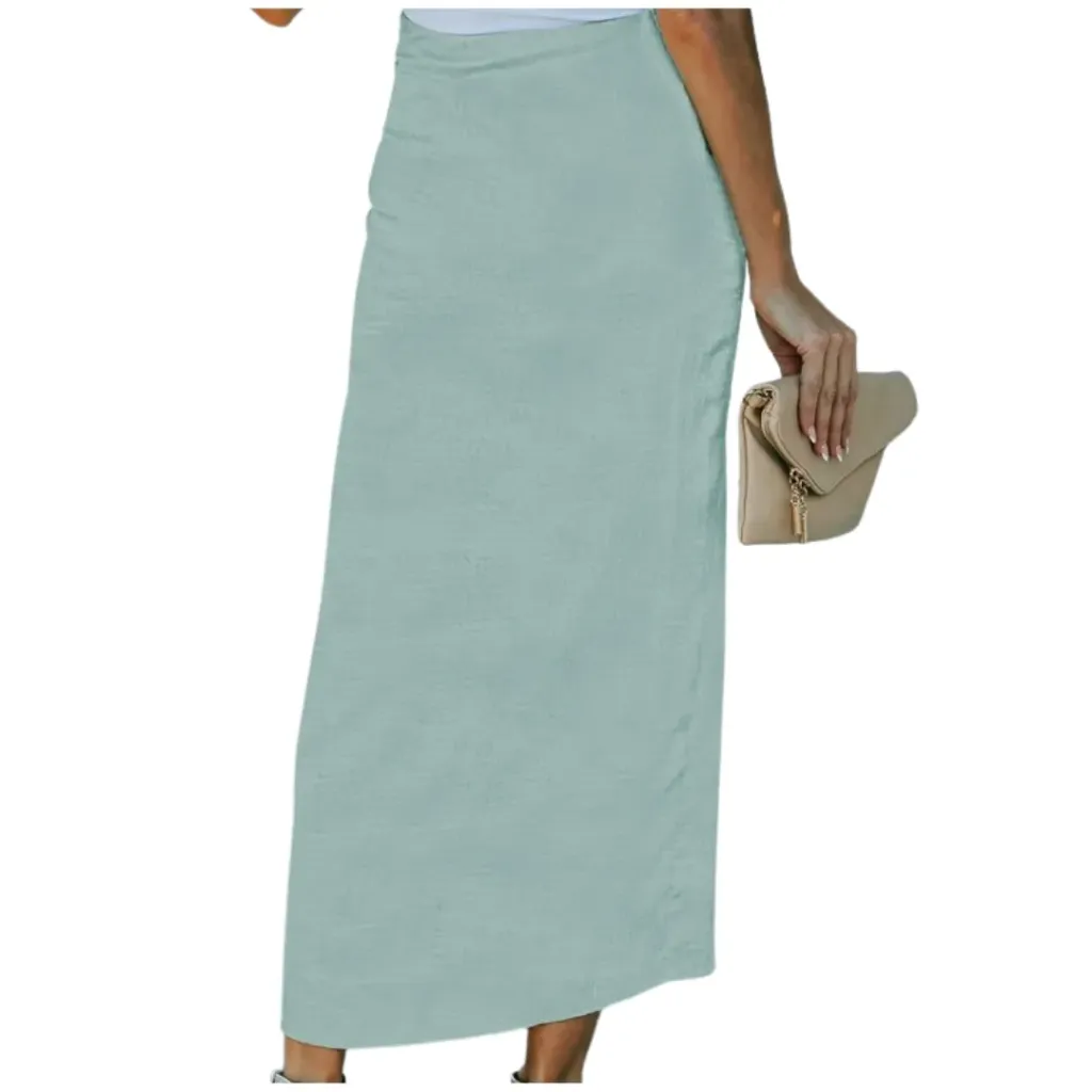 [195032] Falda The Drop C Verde T S