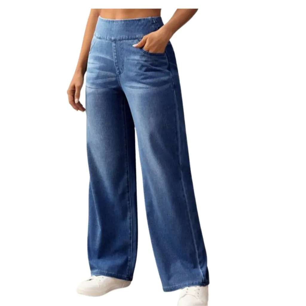 Pantalon Mezclilla C Azul Marino T XXL