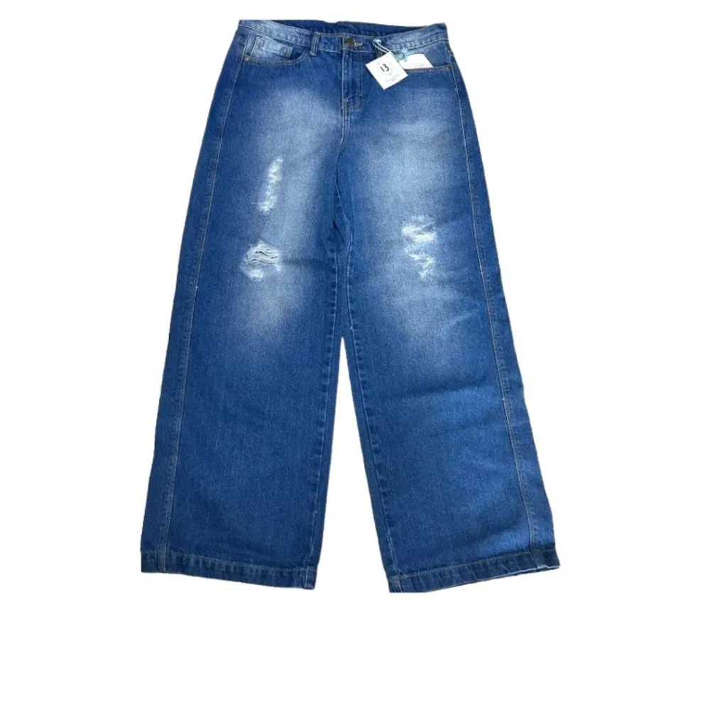 Pantalon Mezclilla C Azul Marino T XL