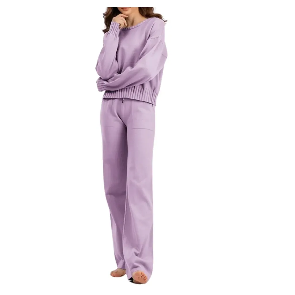 [210895] Conjunto Pants Blusa Fantaslook C Lila T M