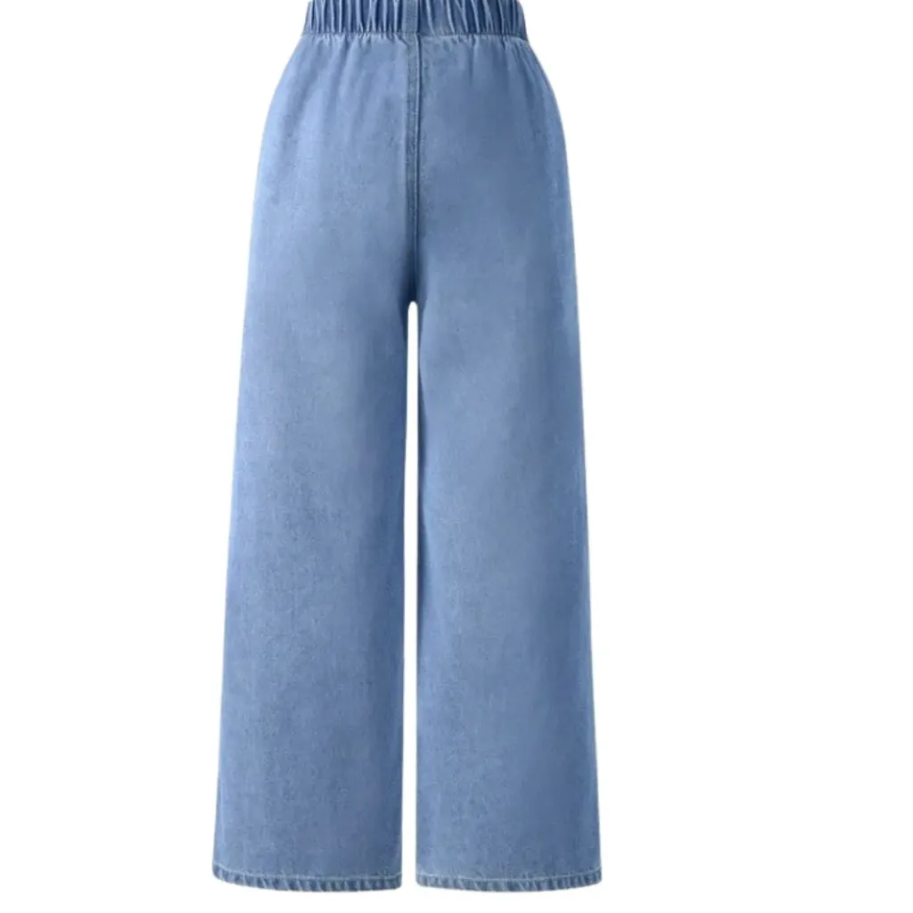 Pantalon Corte Oversize C Azul Marino T XL