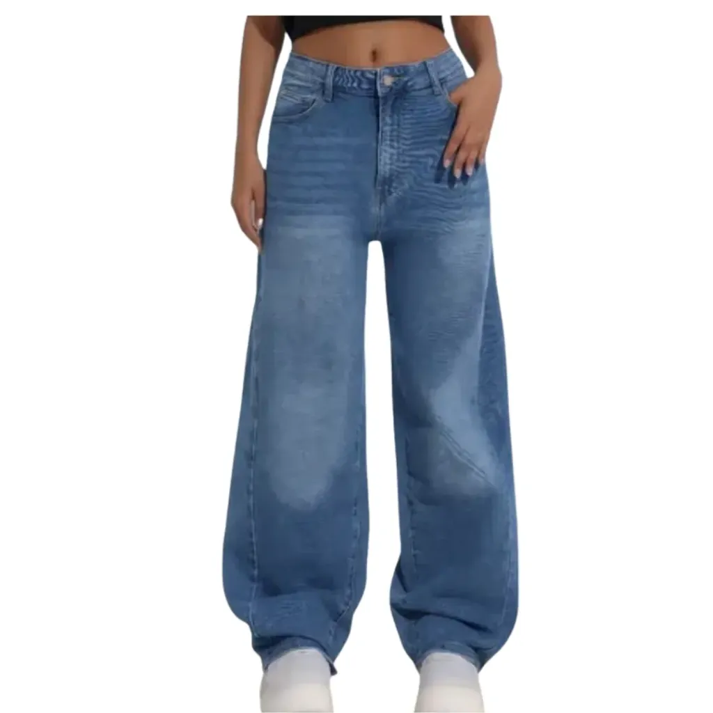 Pantalon Mezclilla C Azul T XL