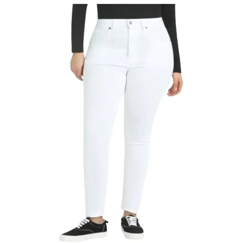 Pantalon Mezclilla C Blanco T XL