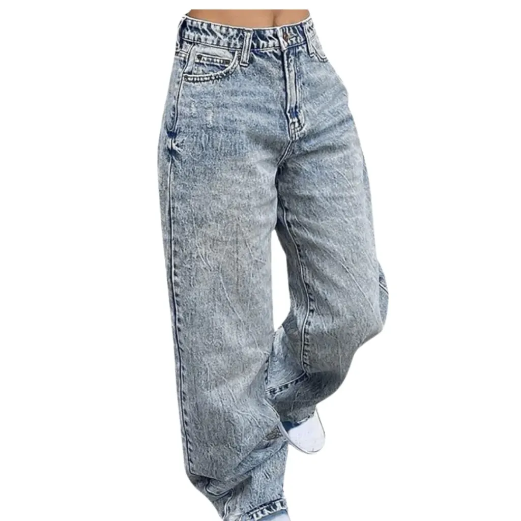 Pantalon Mezclilla C Azul T XL