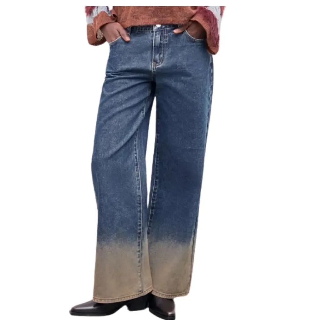 Pantalon Mezclilla Cider C Azul Cafe T S