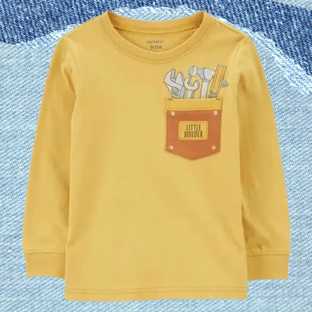 Playera Carters  C Mostaza T 5