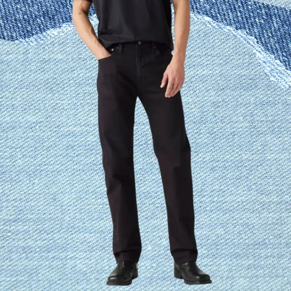[431753] Pantalon Mezclilla Levis Wedgie Straight (Negro, 26)