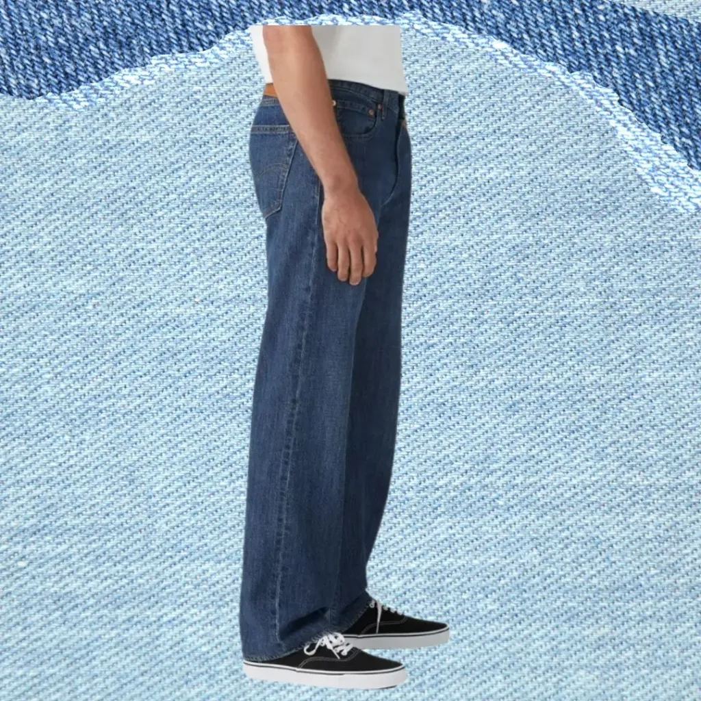 Pantalon Mezclilla Levis 514 C Azul Marino T 38 X 32