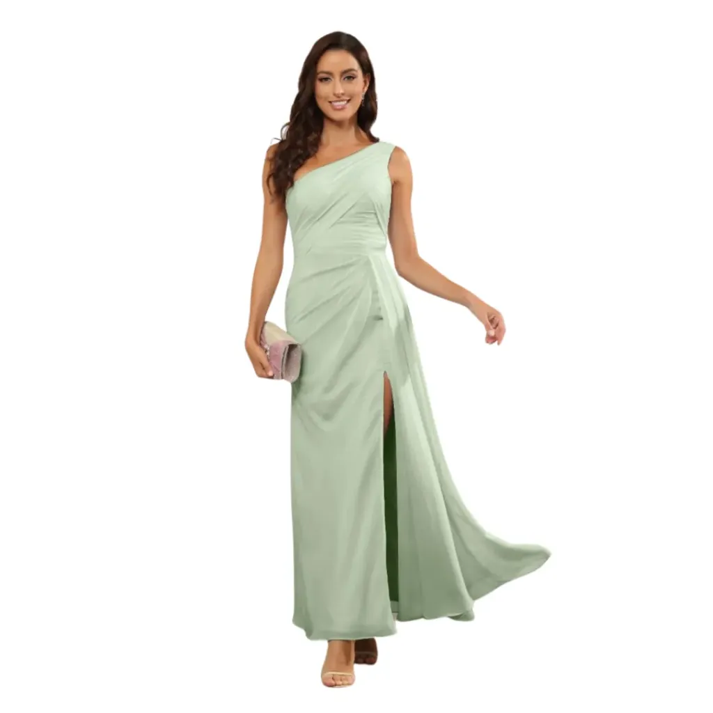 [511034] Vestido Liso Wenkafo C Verde T L