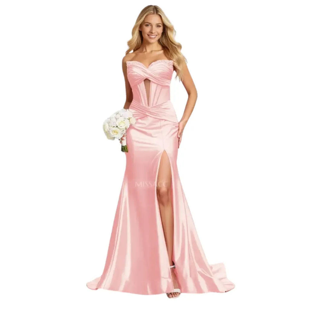 Vestido Liso Monvelli C Rosa T M
