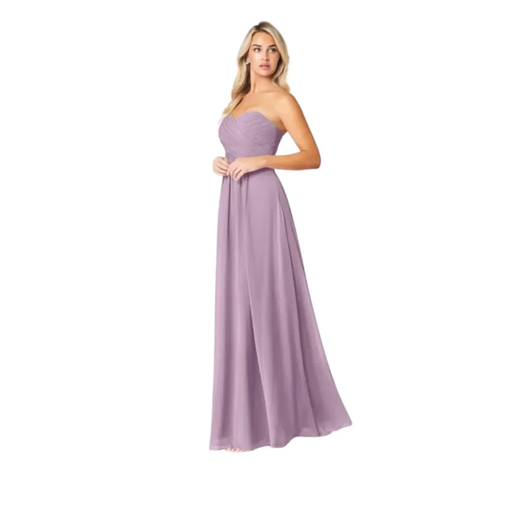[511060] Vestido Liso Inewer C Morado T XL
