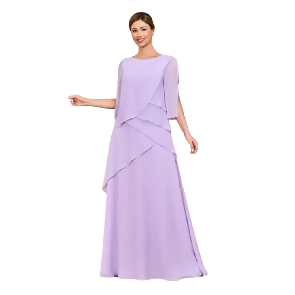 [511091] Vestido Liso Wear Your Love C Lila T XXXL