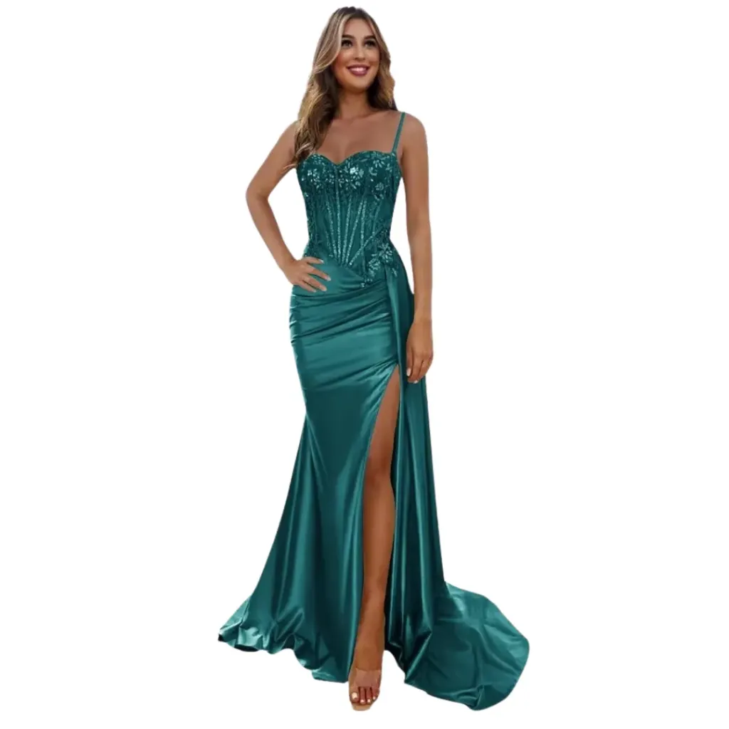 [511128] Vestido Bordado Kidsor C Verde T S