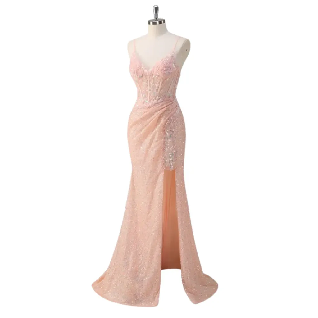[511129] Vestido Bordado Monvelli C Rosa T M