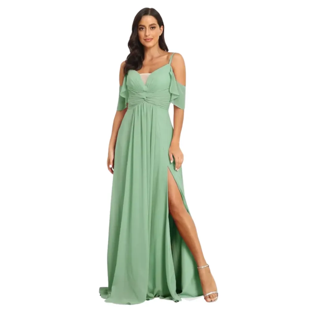 Vestido Liso Monvelli C Verde T XXL