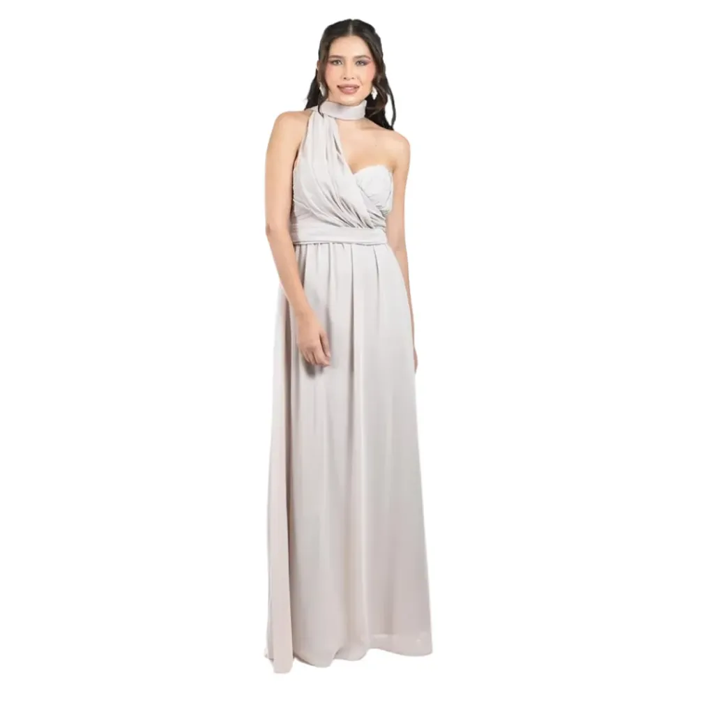 Vestido Liso Inewer C Cafe T XL