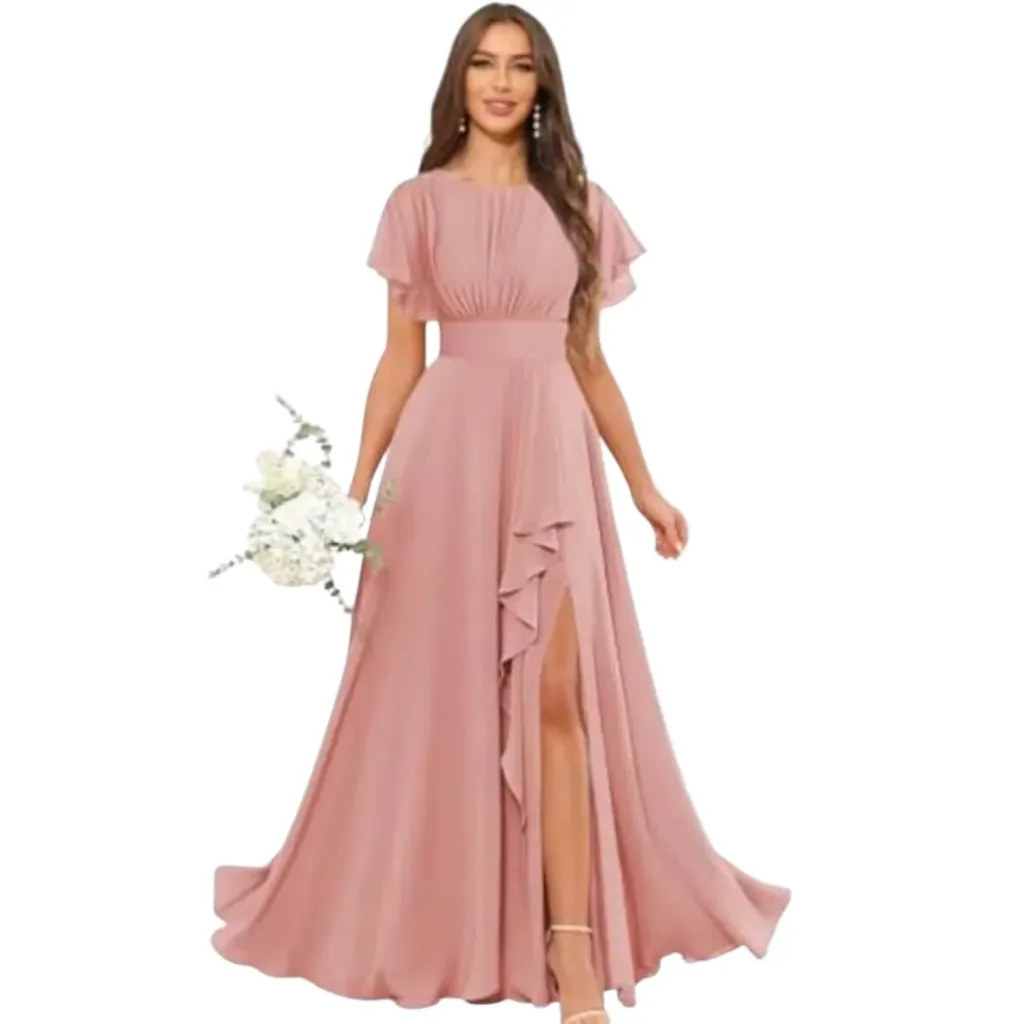 [511150] Vestido Liso Wear Your Love C Rosa T M