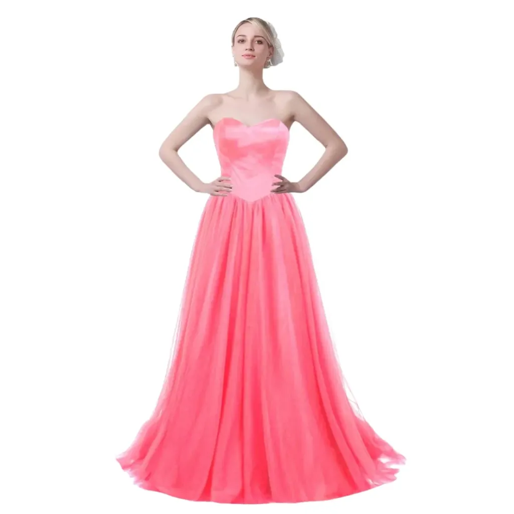 [511169] Vestido Monvelli C Coral brillitos T S