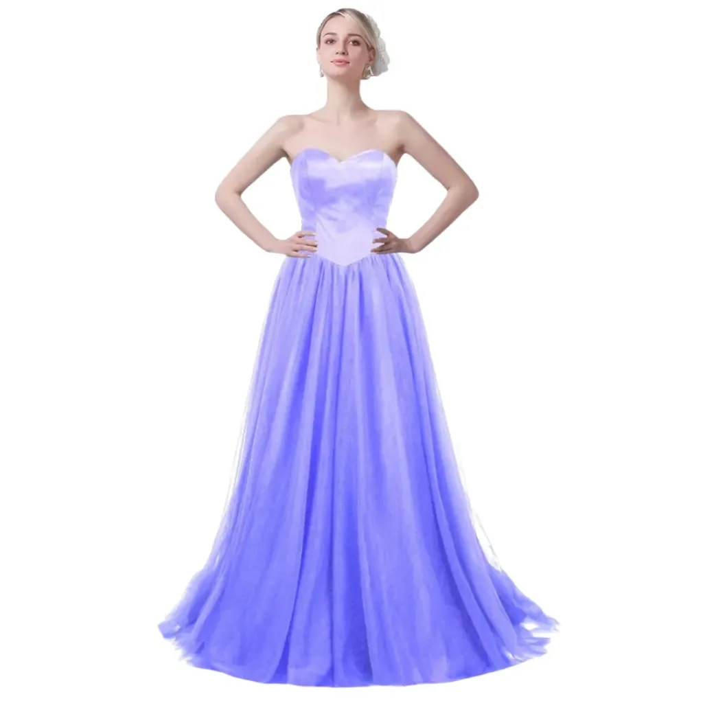 Vestido Formal Dress C Lila brillitos T XS
