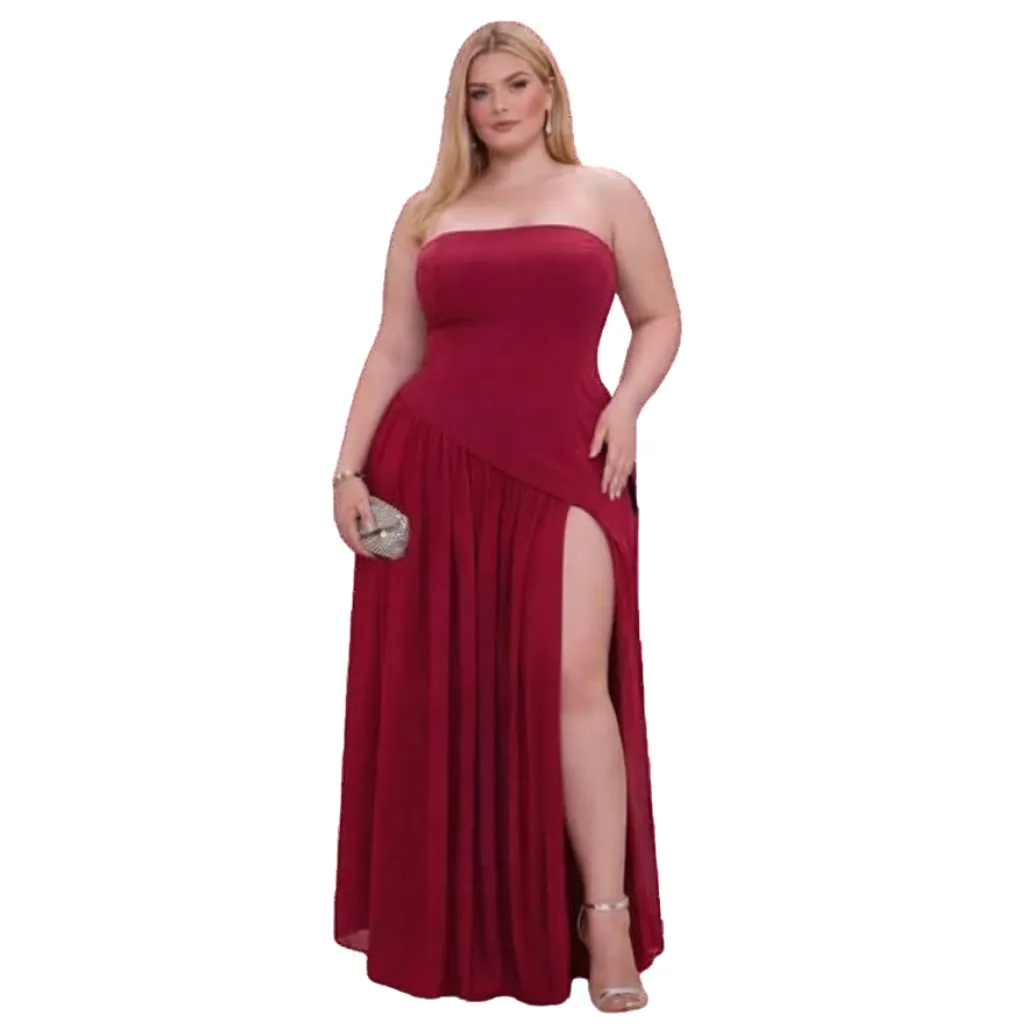 Vestido Liso Wenkafo C Vino T M