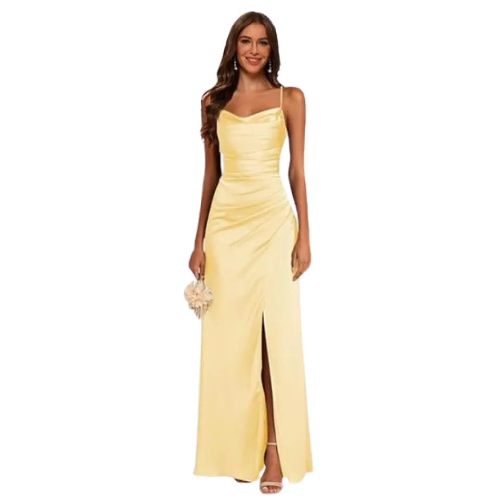 Vestido Liso Wear Your Love C Amarillo T L
