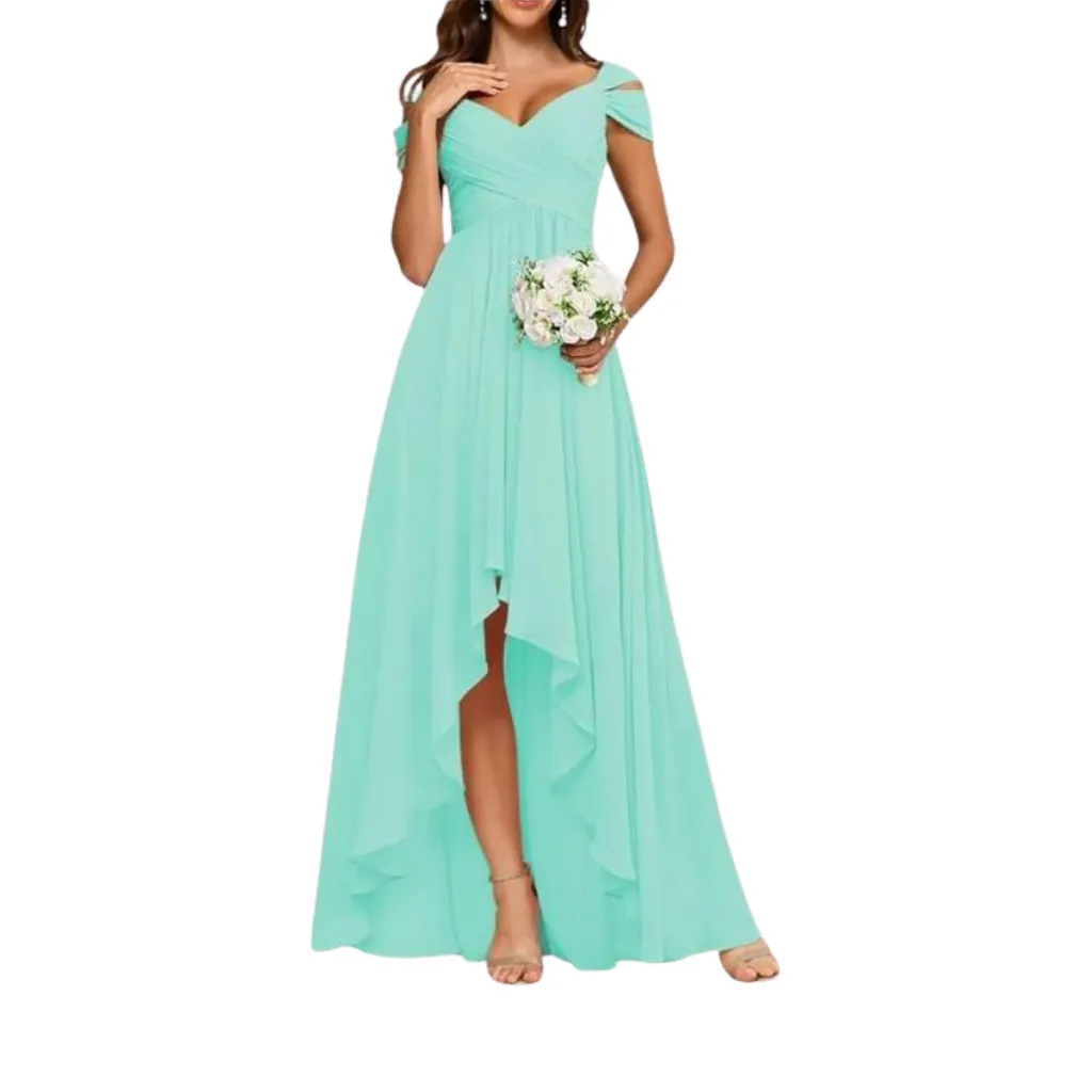 Vestido Liso Monvelli C Verde Agua T M