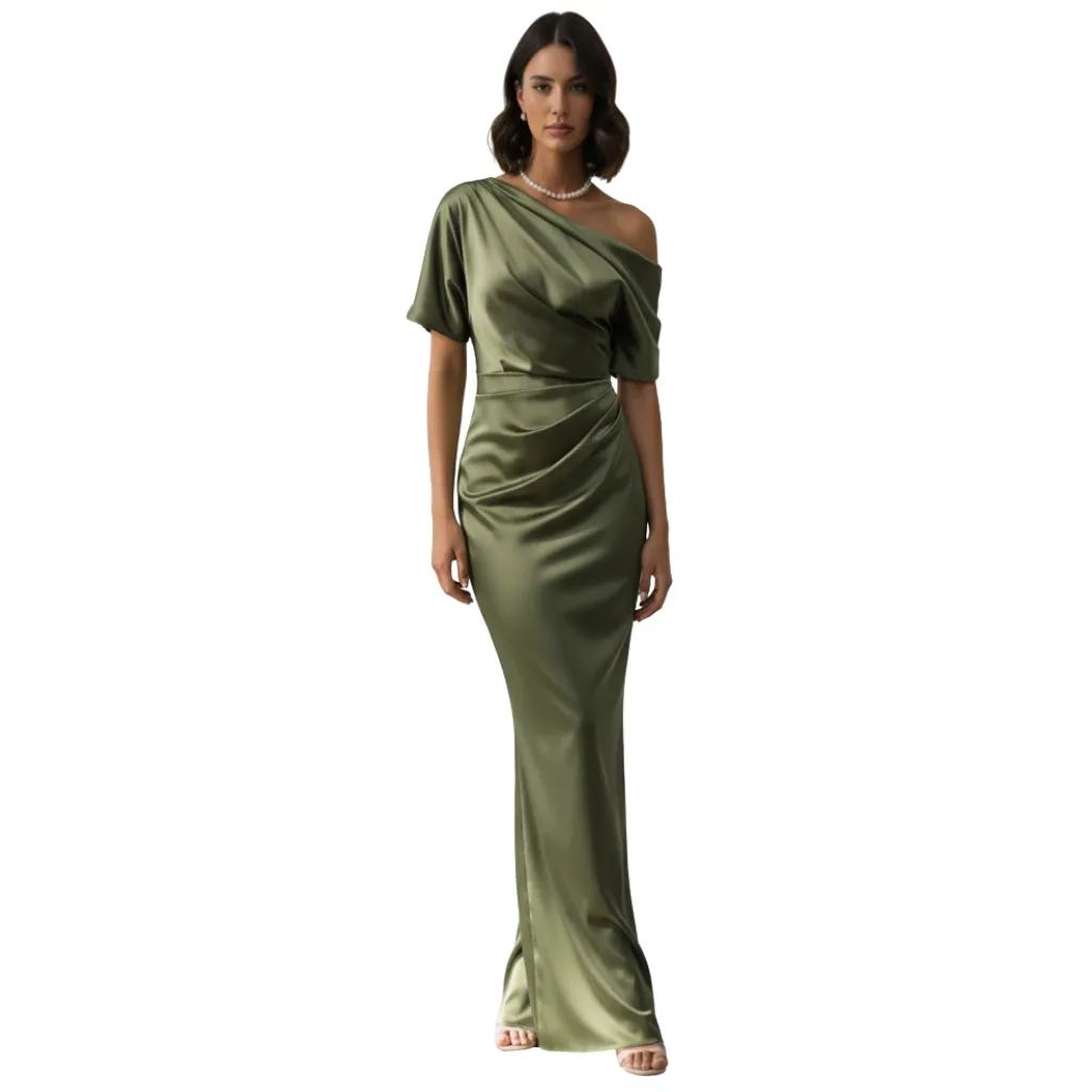 Vestido Liso Wear Your Love C Verde T M