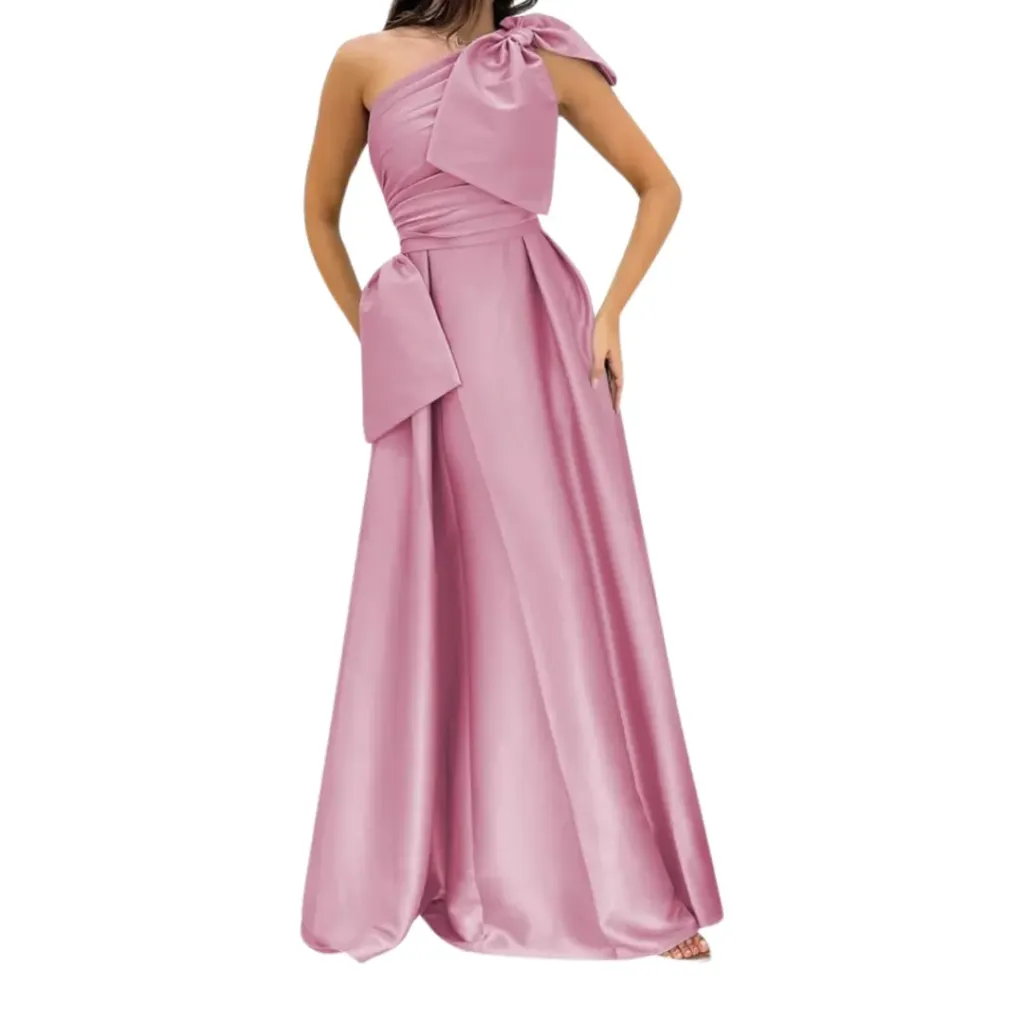 Vestido Liso Monvelli C Rosa T M