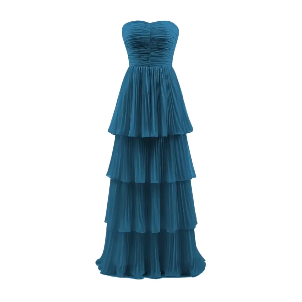Vestido Liso Monvelli C Azul Marino T S