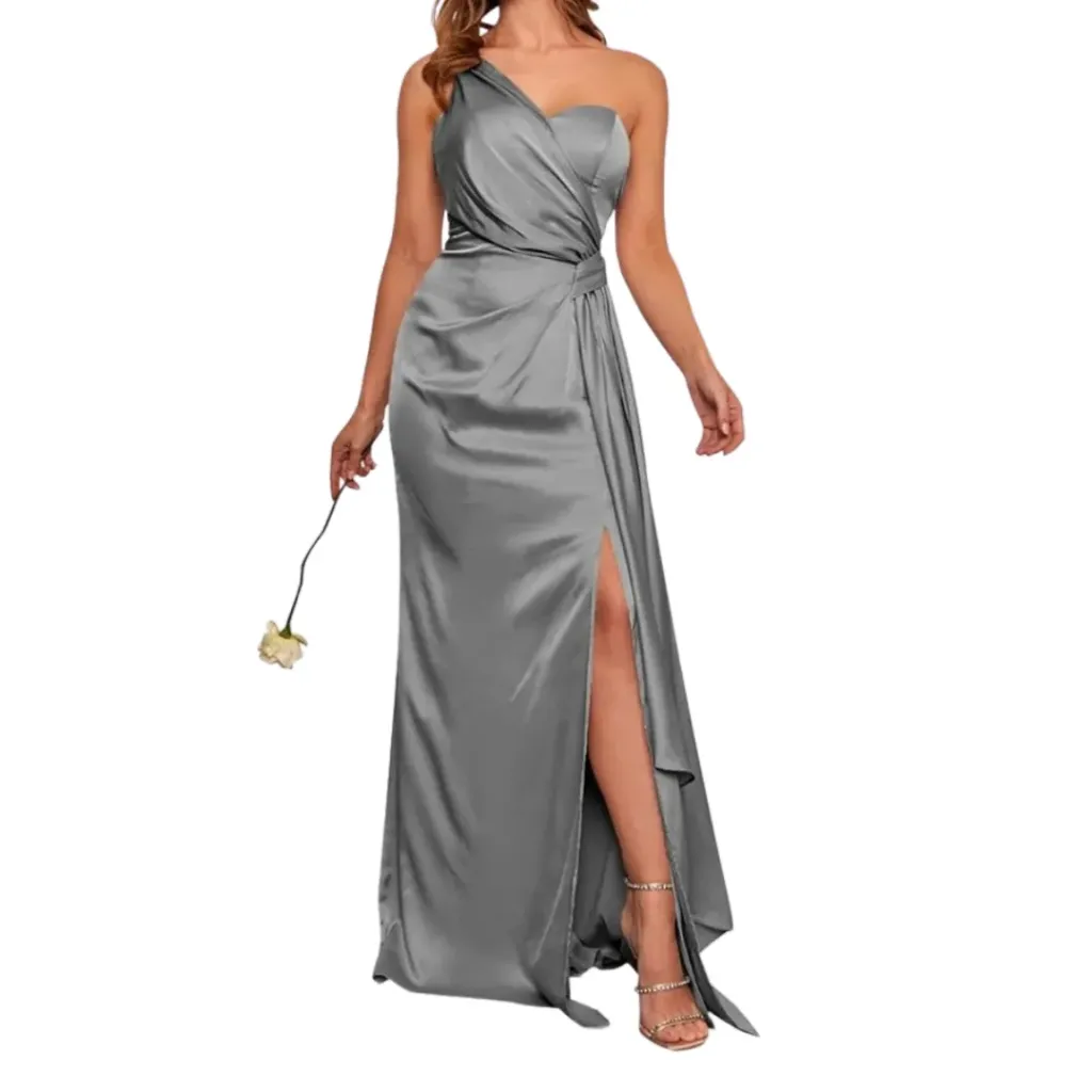 Vestido Liso Wear Your Love C Plata T L