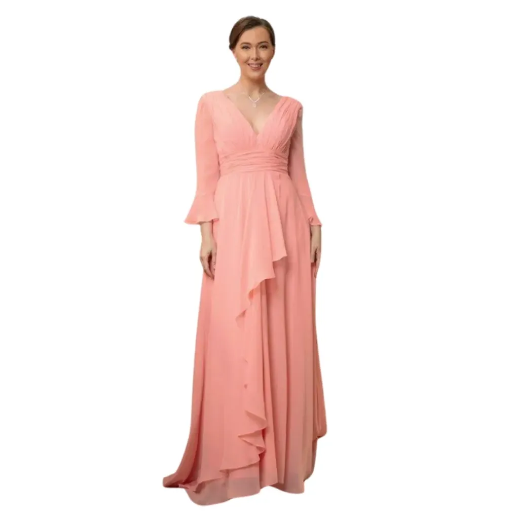 [511363] Vestido Liso C Salmon T XXXXL