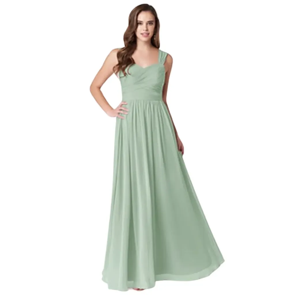 Vestido Liso Weinaze C Verde T M
