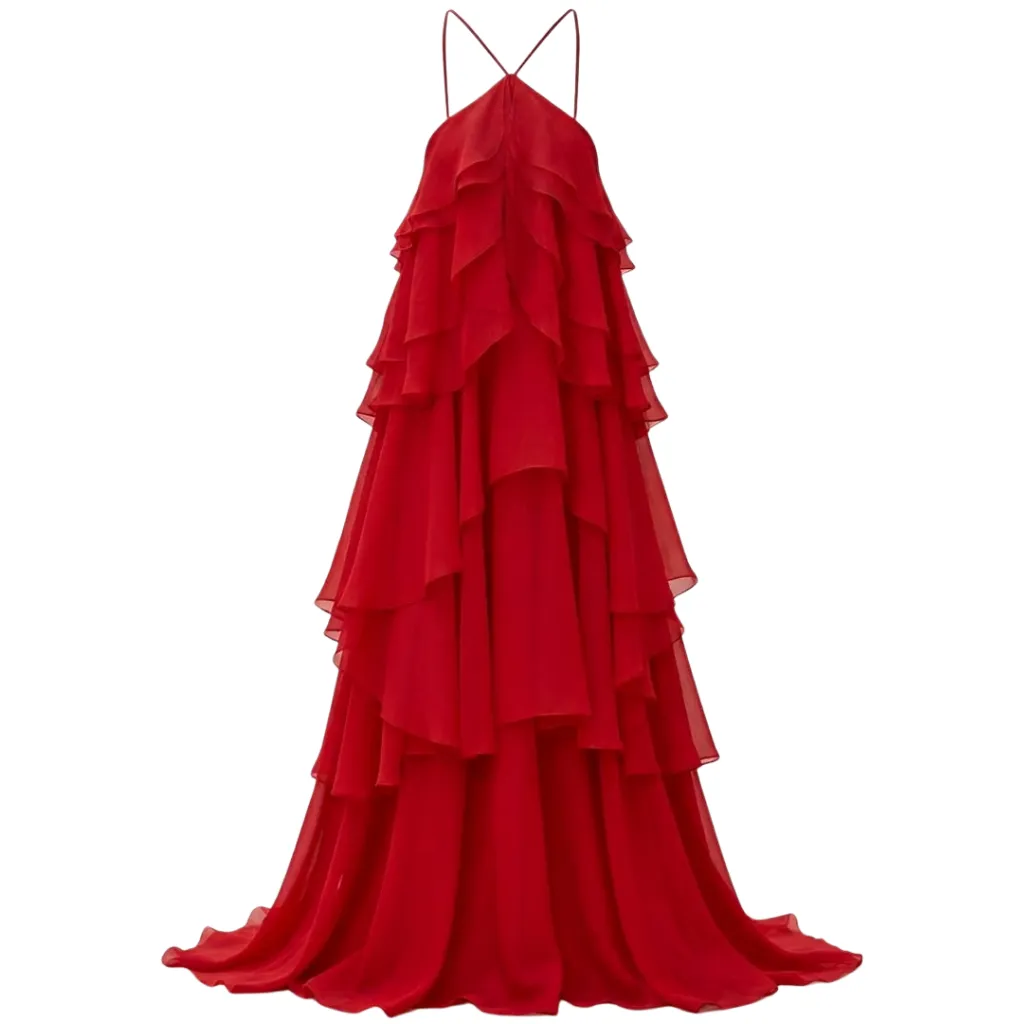 [511373] Vestido Liso Wear Your Love C Rojo T M