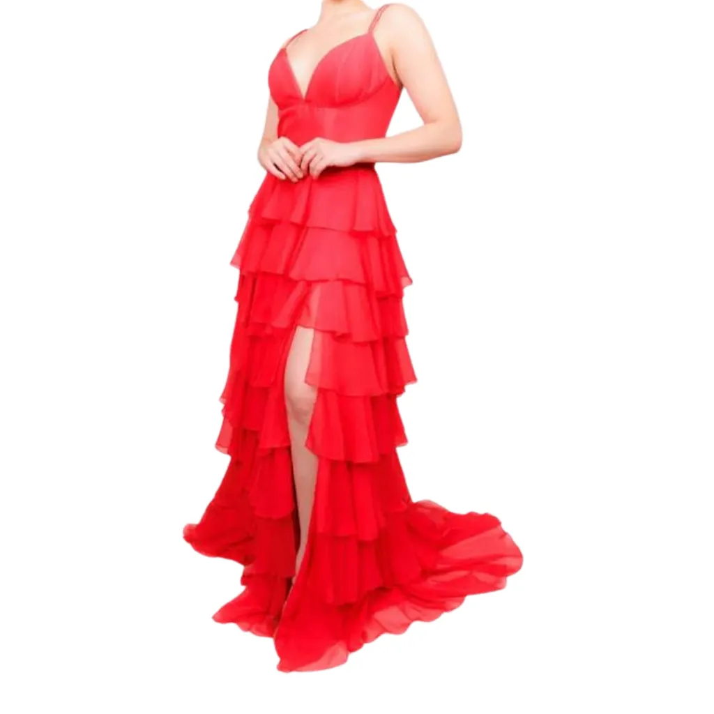 Vestido Liso Wear Your Love C Rojo T M