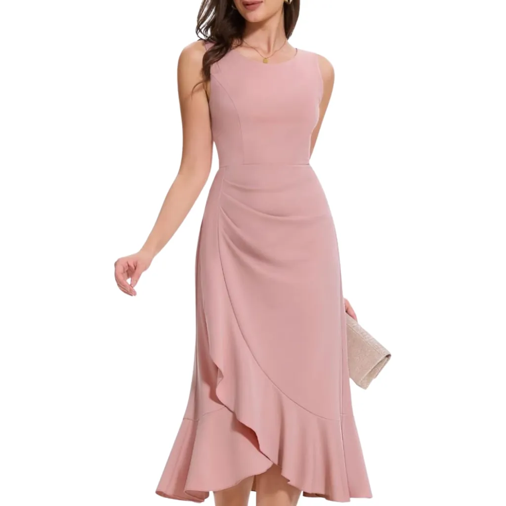 Vestido Formal Dress C palo de rosa T L