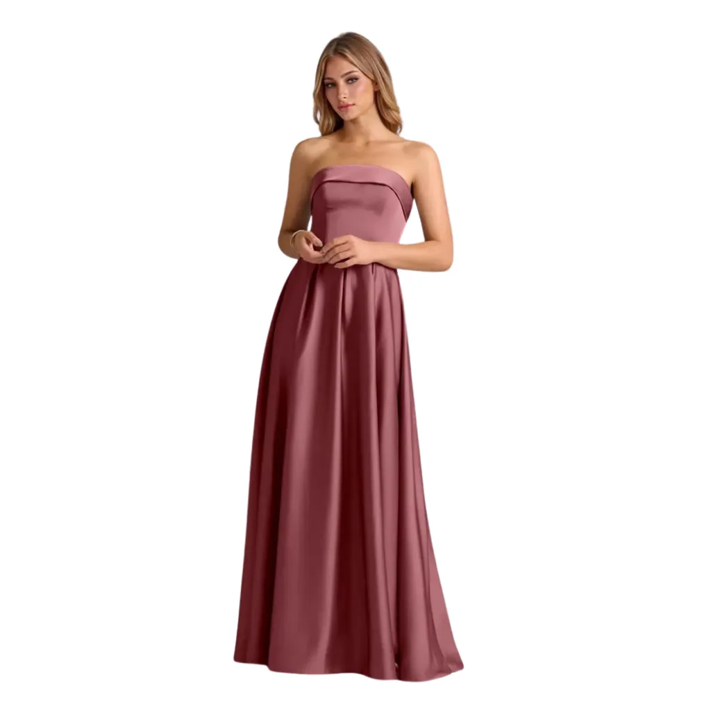 Vestido Formal Dress C Vino T XS