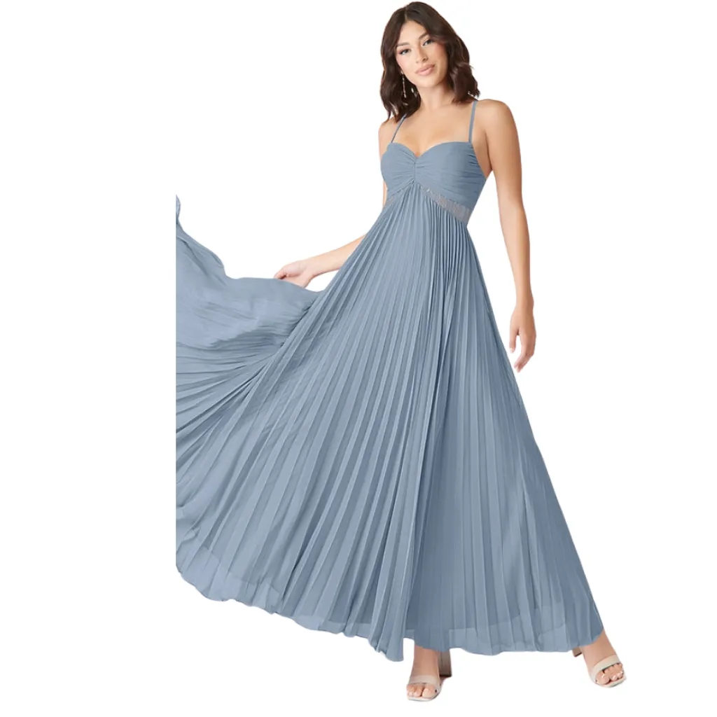 Vestido Wenkafo C Azul T S