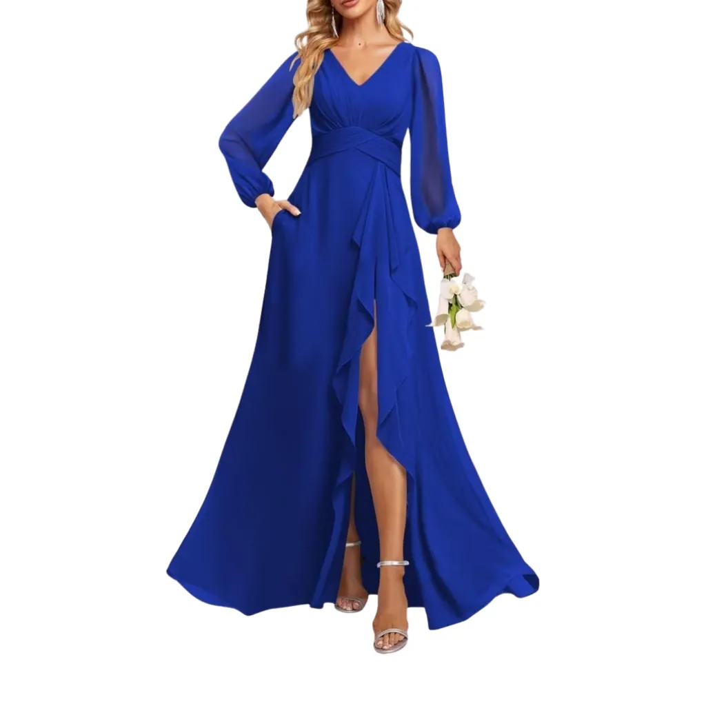 Vestido Wear your Love C Azul Rey T L