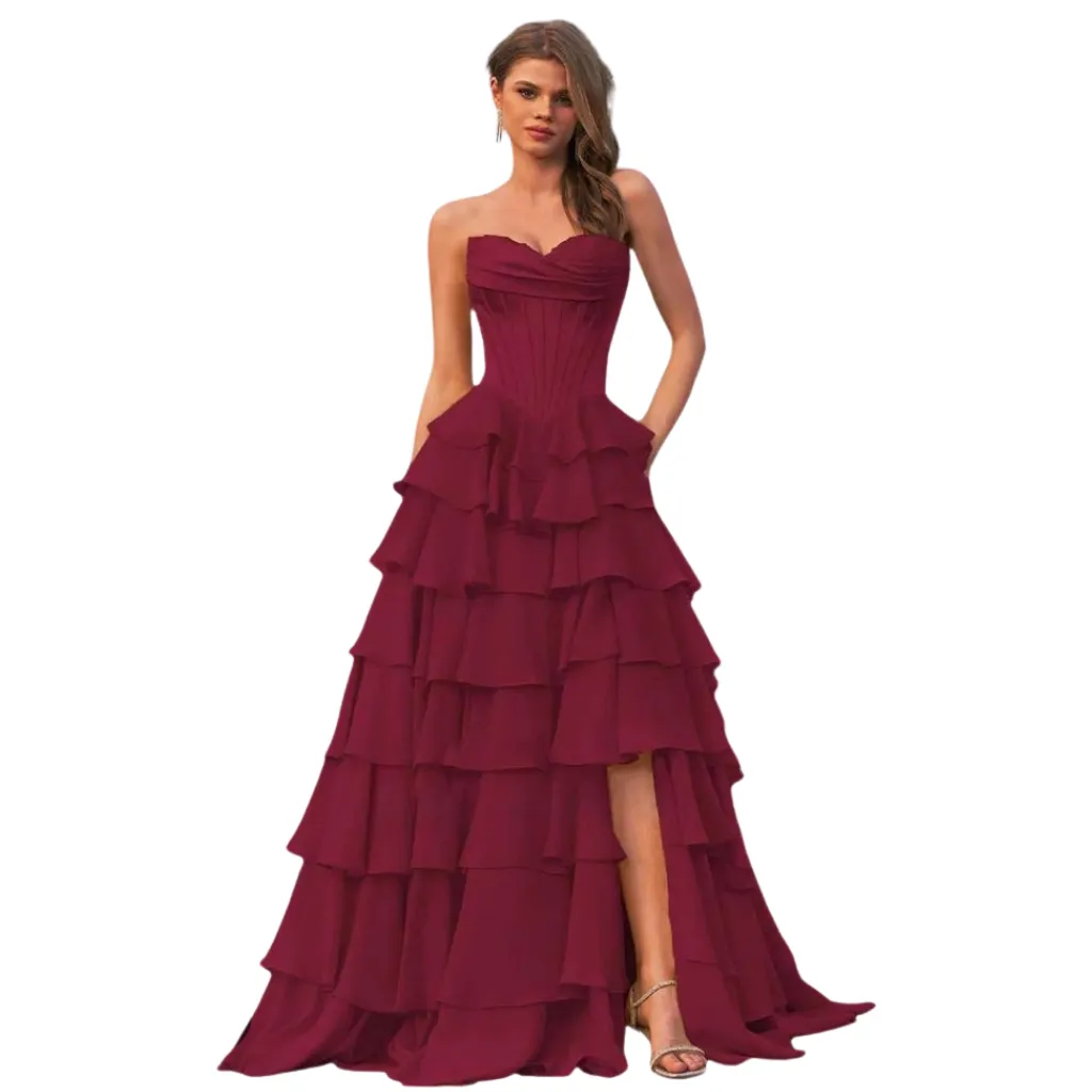 Vestido Monvelli C Vino T S