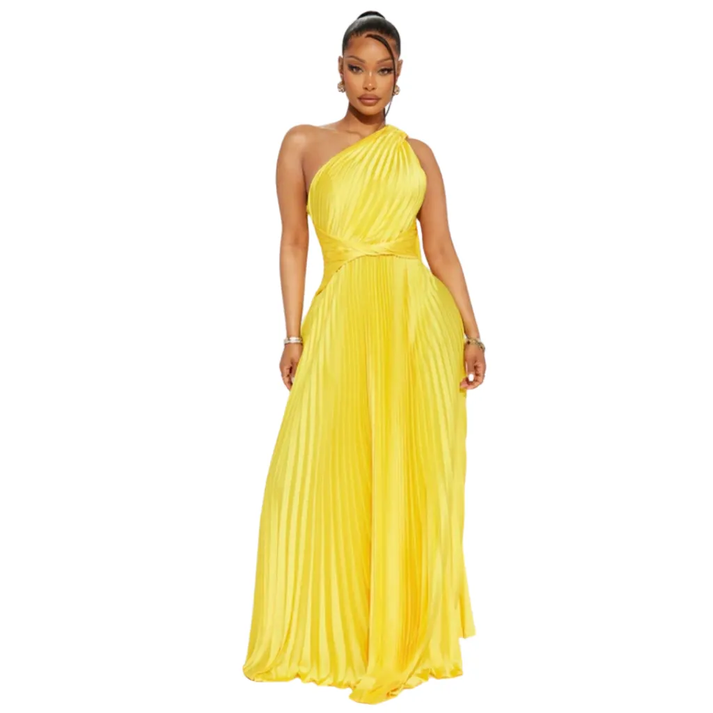 Vestido Zotena C Amarillo T S