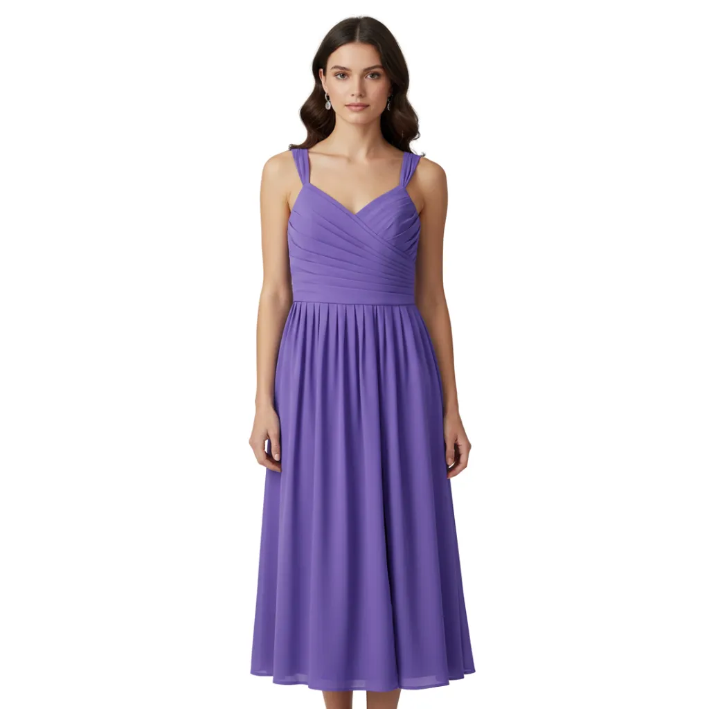 Vestido Formal Dress C Morado T XL