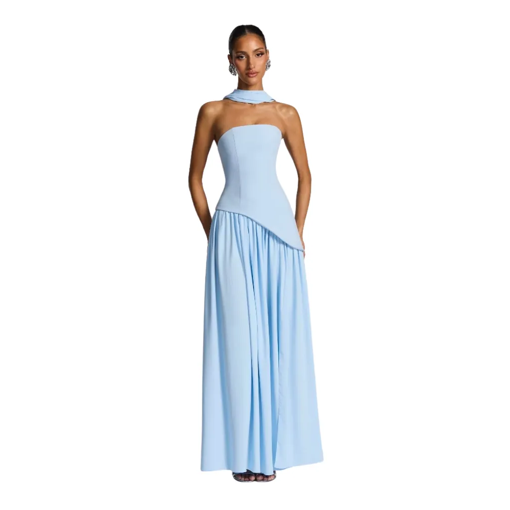 Vestido  Monvelli C Azul T S