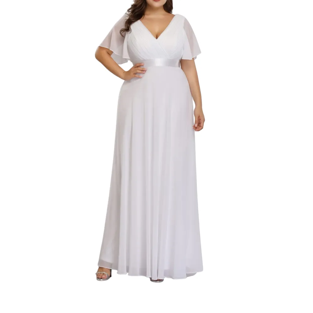 Vestido Formal Dress C Blanco T L