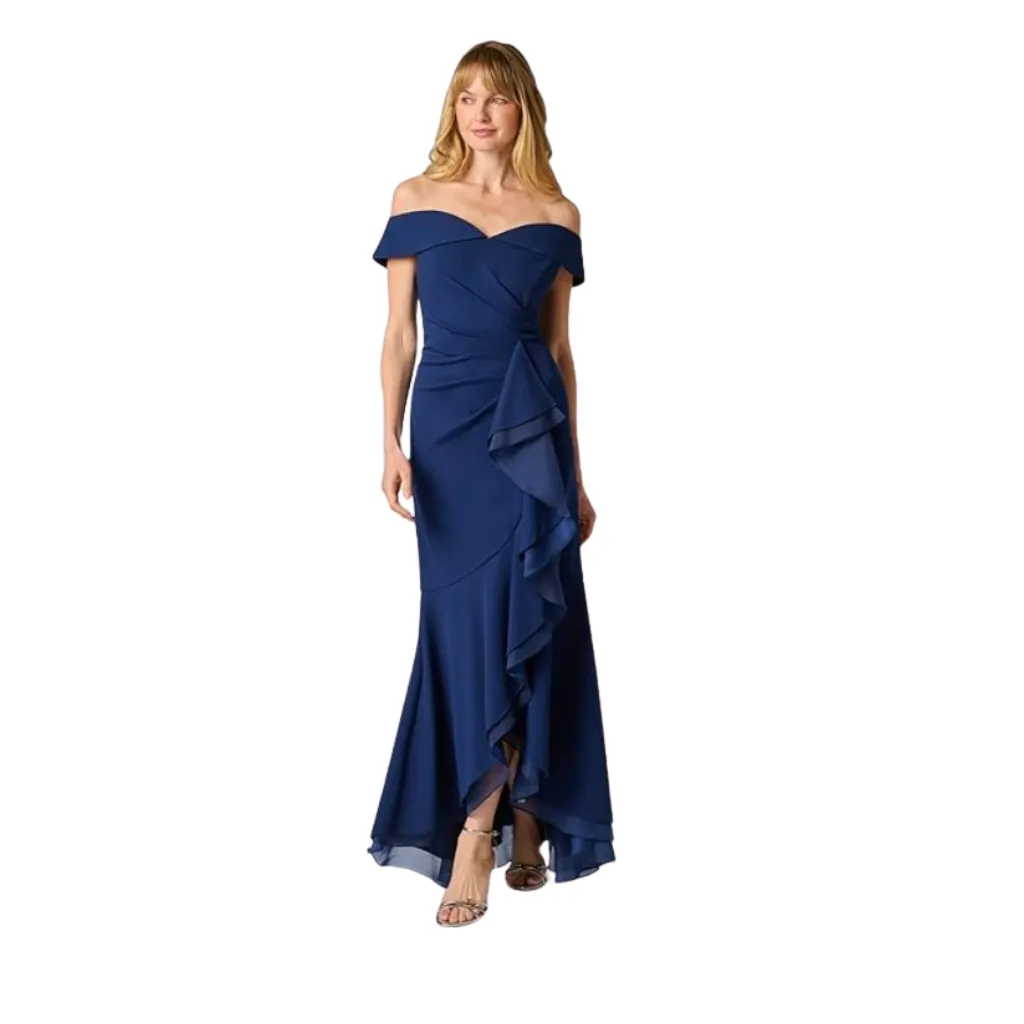 [511541] Vestido Formal Dress C Azul marino T XL